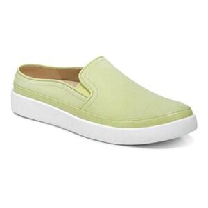 Vionic Women's Size 7 Effortless Comfort Sneaker Arch Support Light Green SlipOn